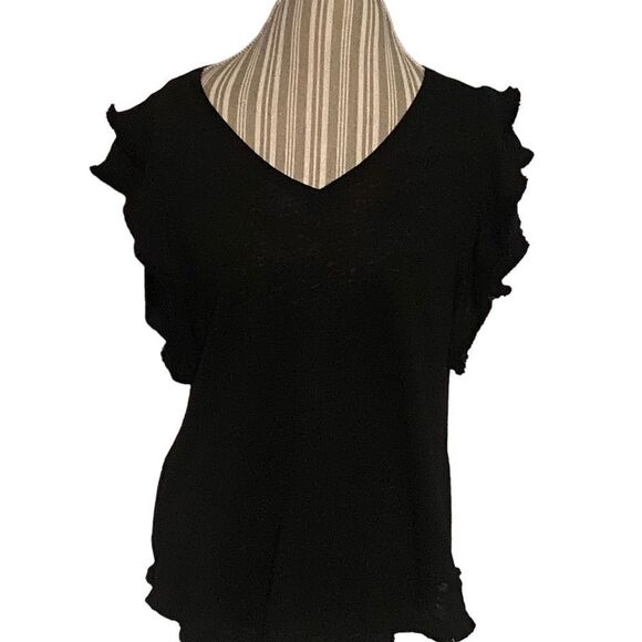 Chicos size 2 (large) linens blend top excellent condition see pics - Picture 1 of 2